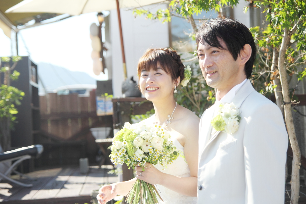 結婚式当日は楽しもう